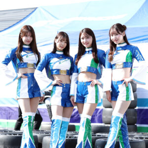 レースクイーンユニット「SHADE GIRLS」の新コスチュームデザインに挑戦